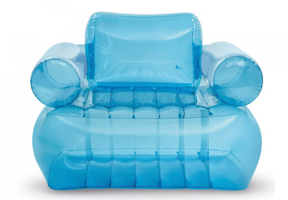   Intex 66503NP Transparent Blue Chair ( )
