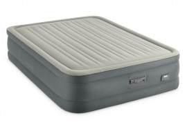 Двуспальная надувная кровать Intex 64770 PremAire Dream Support Bed + встроенный электронасос