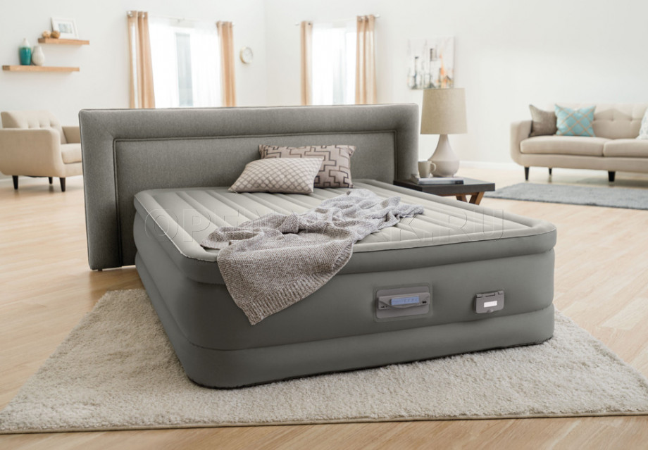    Intex 64770 PremAire Dream Support Bed +  