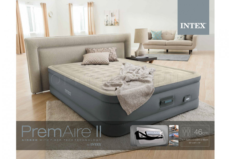    Intex 64926ND PremAire 2 Bed +  