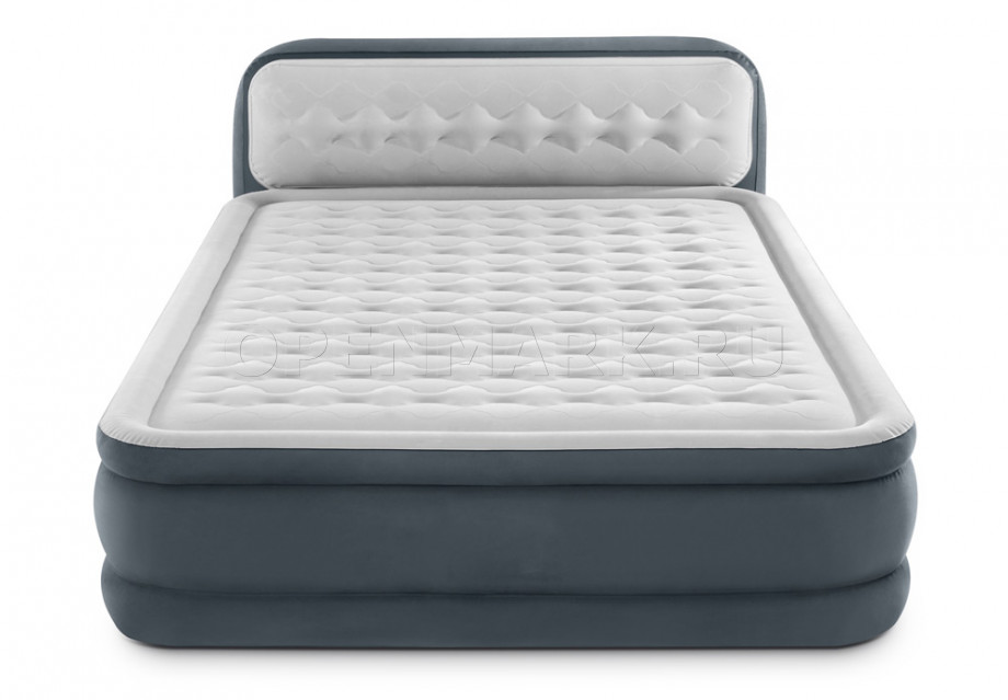    Intex 64448ND Ultra Plush Headboard Airbed +  