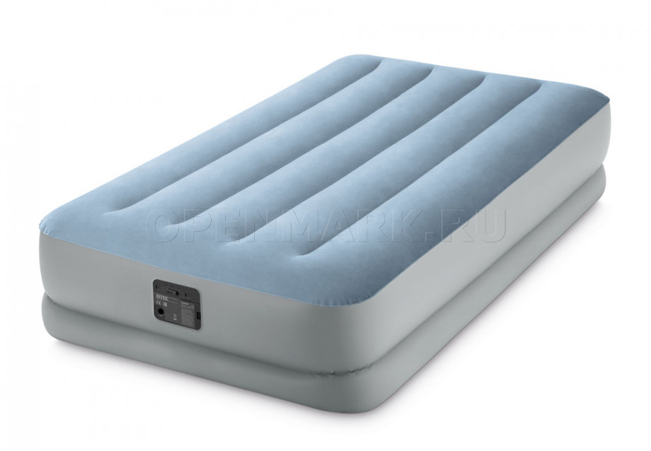    Intex 64166 Mid-Rise Comfort Airbed +  