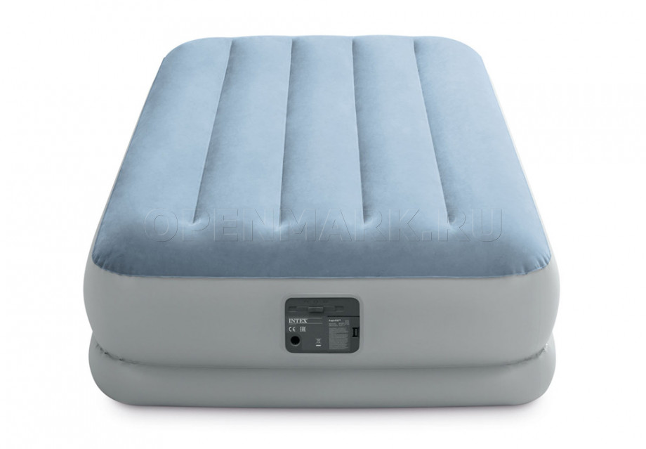    Intex 64166 Mid-Rise Comfort Airbed +  