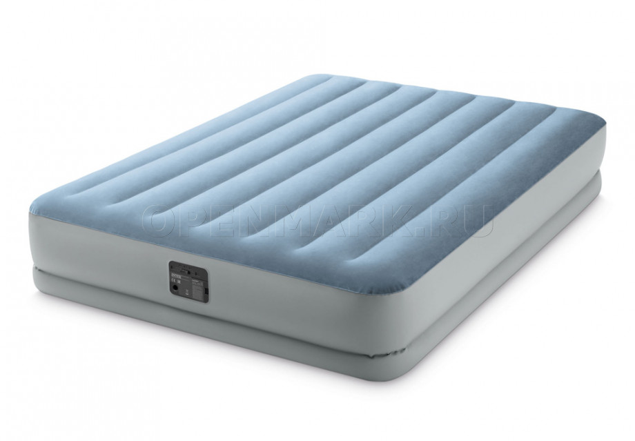    Intex 64168 Mid-Rise Comfort Airbed +  