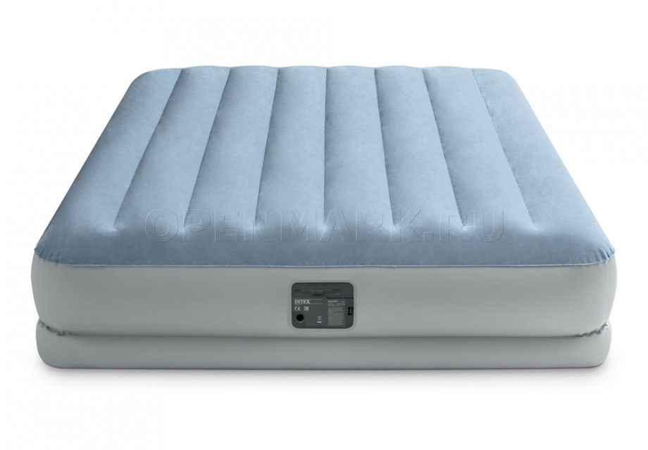    Intex 64168 Mid-Rise Comfort Airbed +  