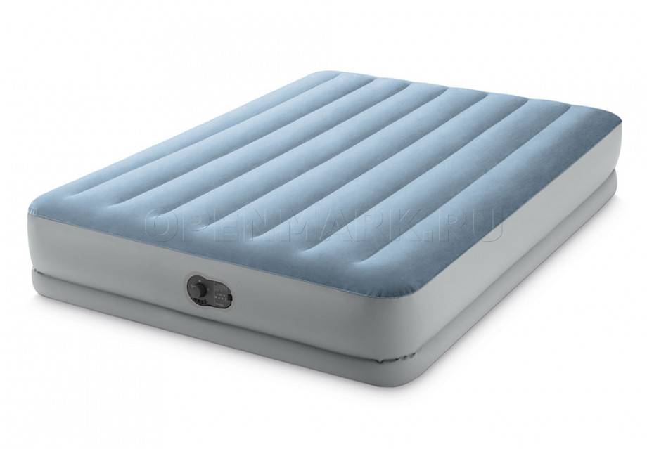    Intex 64159 Mid-Rise Comfort Airbed +  USB-