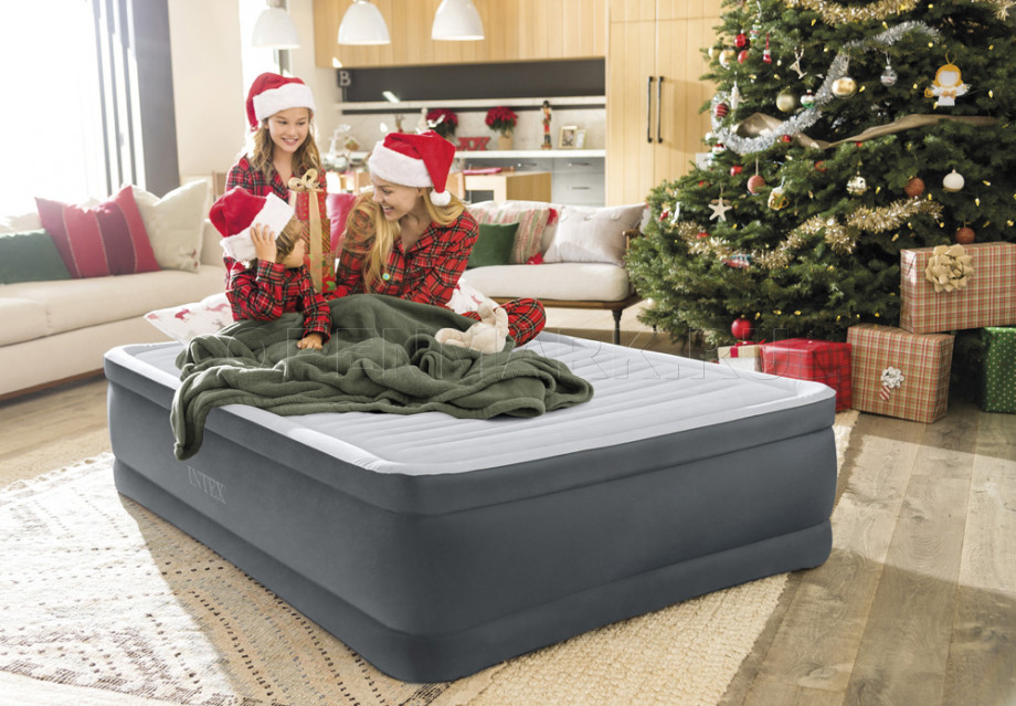    Intex 64414ND Comfort-Plush Airbed +  