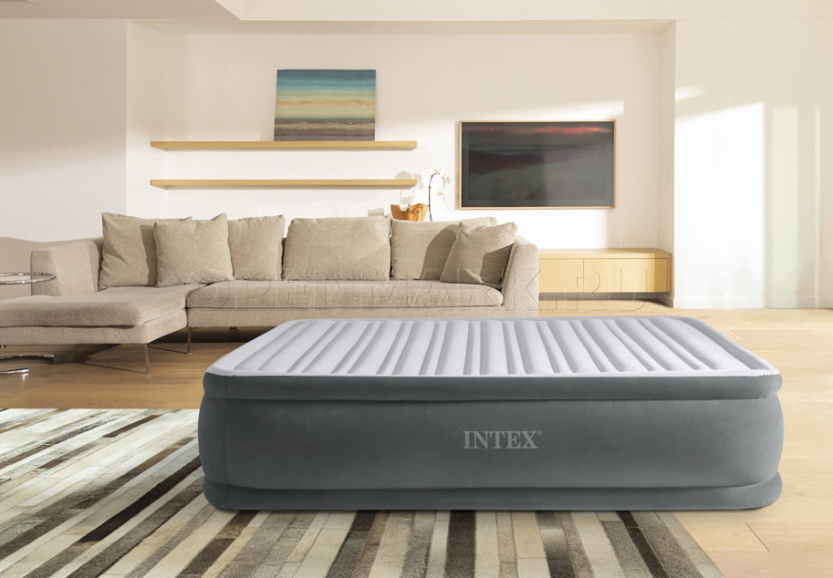   Intex 64414ND Comfort-Plush Airbed +  