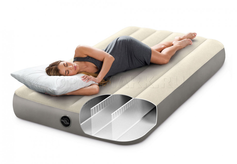    Intex 64101 Single-High Airbed ( )