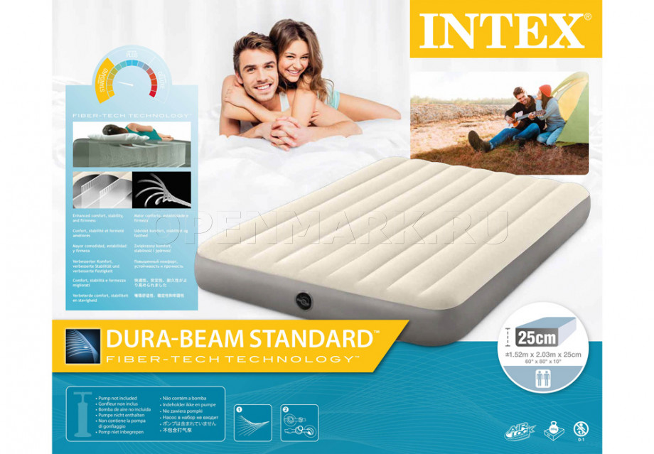    Intex 64103 Single-High Airbed ( )