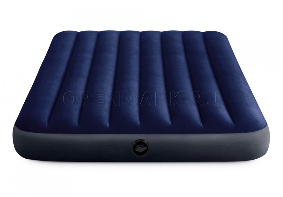 Полуторный надувной матрас Intex 64758 Classic Downy Airbed (без насоса)