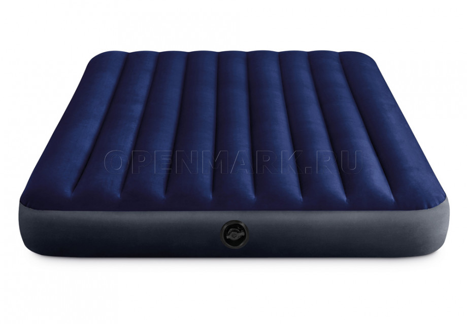 Двуспальный надувной матрас Intex 64759 Classic Downy Airbed (без насоса)