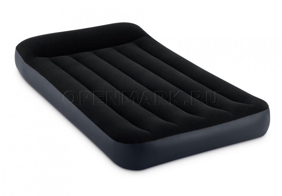 Односпальный надувной матрас Intex 64141 Pillow Rest Classic Airbed (без насоса)