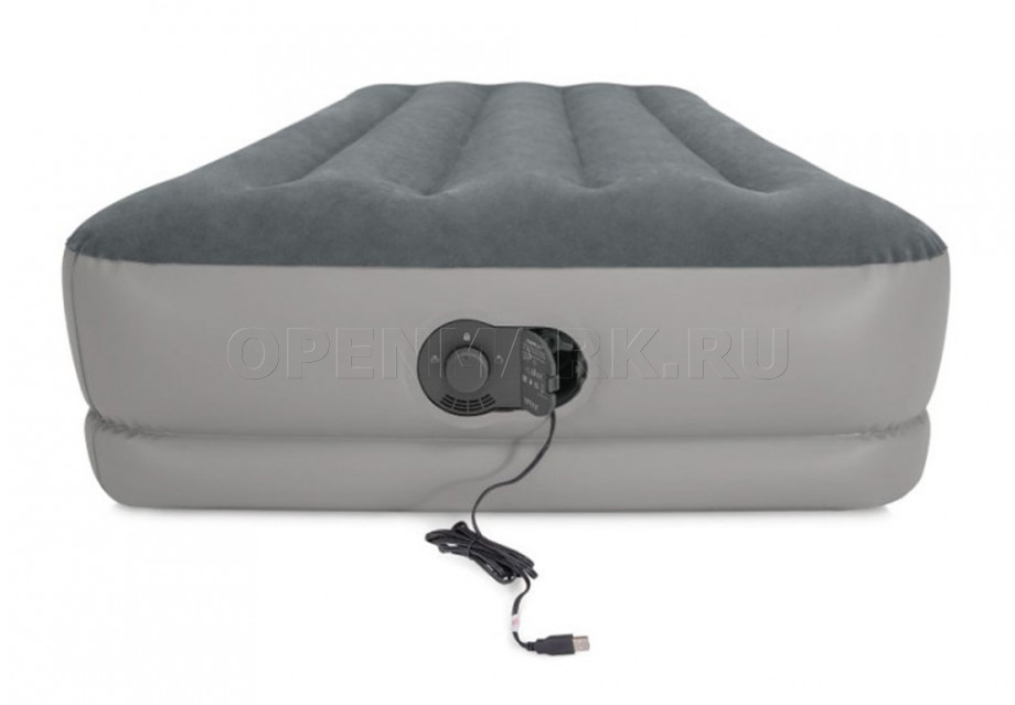    Intex 64112 Prestige Mid-Rise Airbed +  USB-