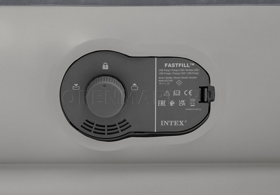    Intex 64114 Prestige Mid-Rise Airbed +  USB-
