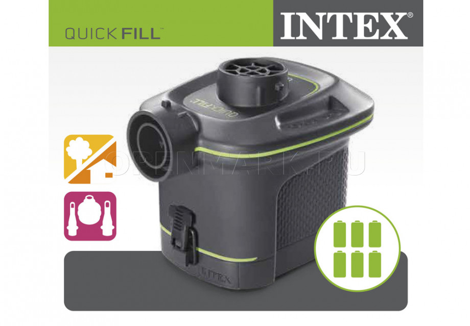    Intex 66638 Quick-Fill BATTERY Pump (  )