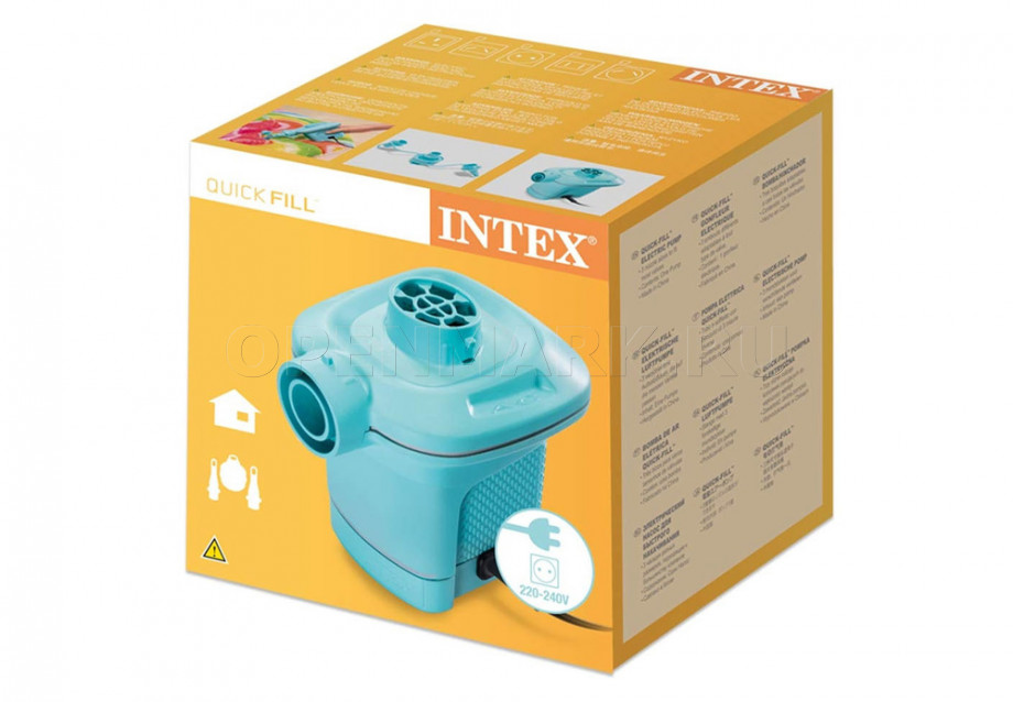    Intex 58640 Quick-Fill AC Electric Pump, 220