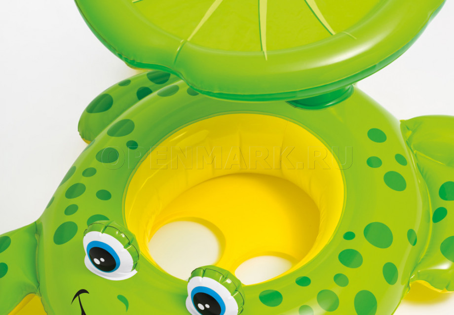 Надувной круг с трусиками Intex 56584NP Froggy Friends Shaded Baby Float (от 1 до 2 лет)