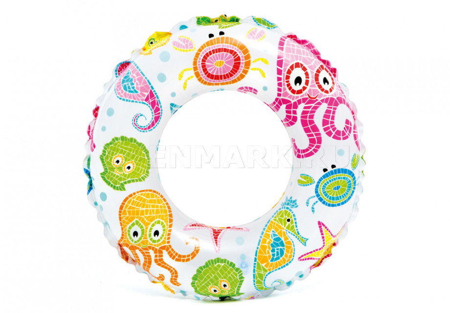      61  Intex 59241NP Lively Print Swim Rings ( 6  10 )