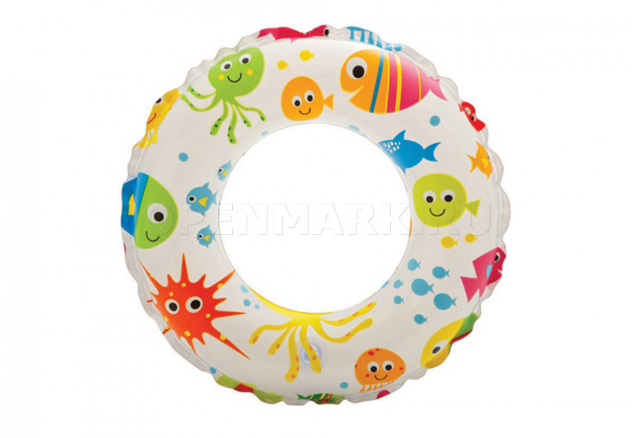      61  Intex 59241NP Lively Print Swim Rings ( 6  10 )