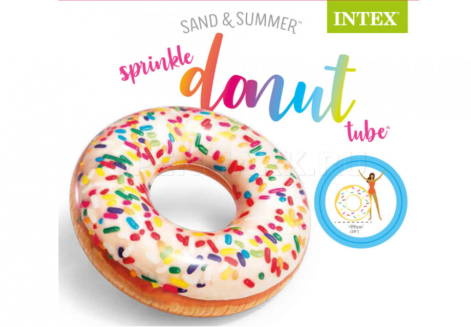      Intex 56263NP Sprinkle Donut Tube ( 9 )