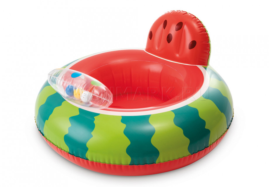 Надувной круг с трусиками Intex 56592NP Watermelon Baby Float (от 1 до 2 лет)