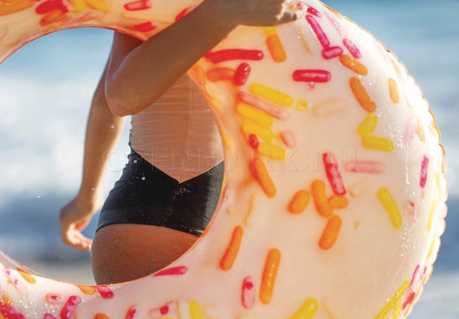      Intex 56253NP Sprinkle Donut Heart Tube ( 9 )