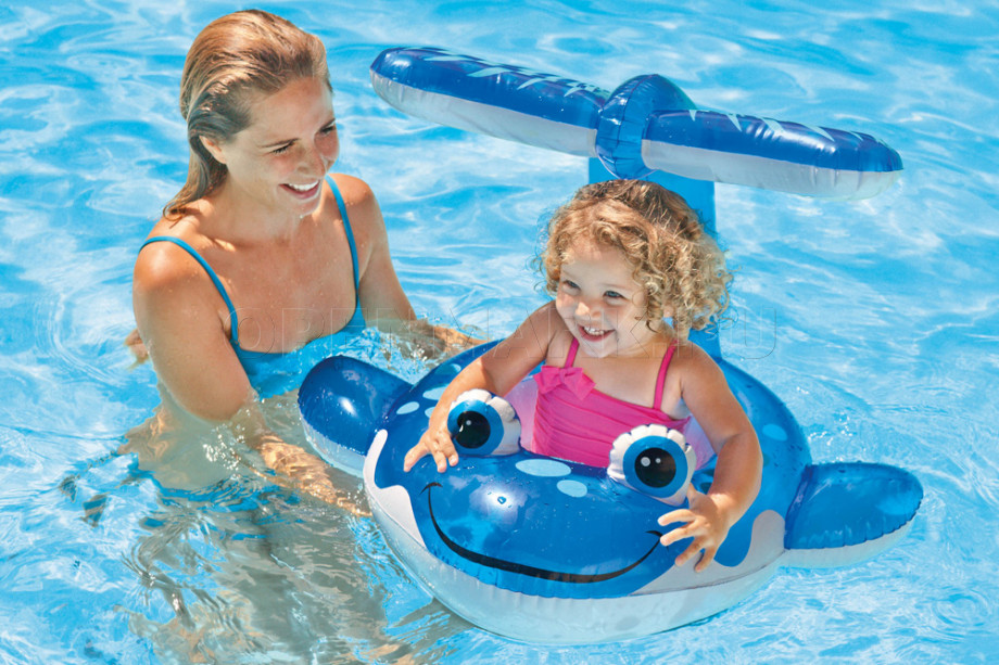     Intex 56593NP Whale Baby Float ( 1 )