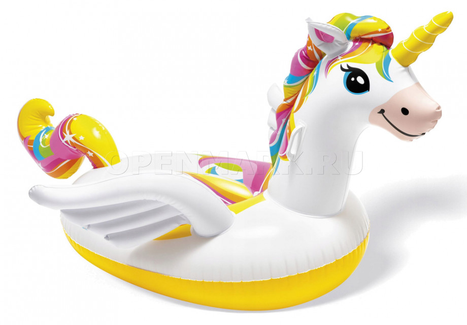    Intex 57561NP Enchanted Unicorn Ride-On (198  140  102 )