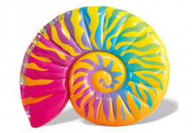 Плот надувной Ракушка Intex 58791EU Rainbow Seashell Float (157 х 127 х 25 см)