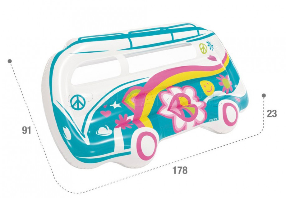      Intex 58728EU Groovy Van Float (178  91  23 )