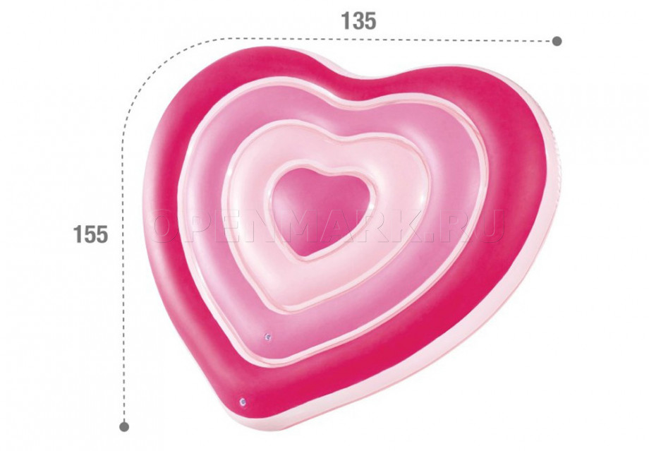      Intex 58727EU Sweetheart Float (155  135  25 )