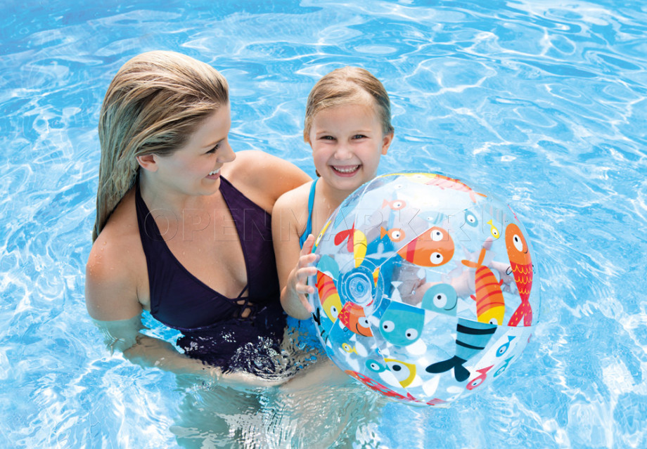    51  Intex 59040NP Lively Print Balls ( 3 )