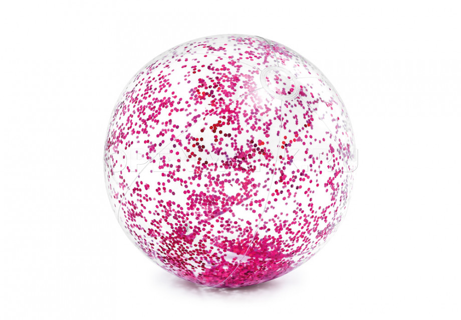 Надувной мяч диаметром 71 см Intex 58070NP Glitter Beach Ball (от 3 лет)