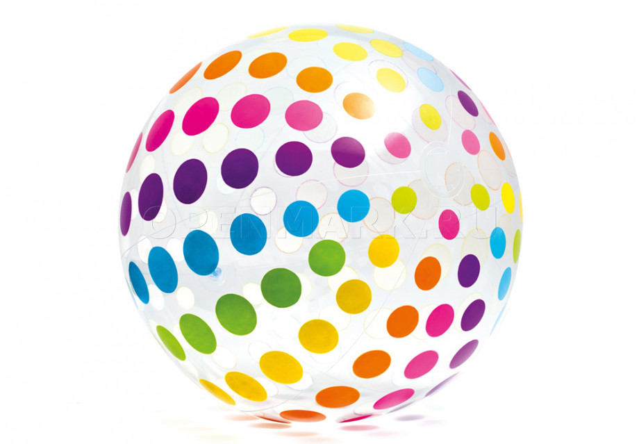 Надувной мяч диаметром 107 см Intex 59065NP Jumbo Ball (от 3 лет)