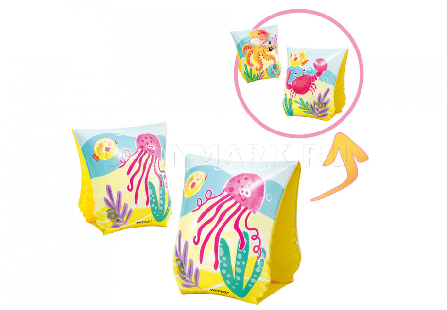     Intex 58652NP Tropical Buddies Arm Bands ( 3  6 )