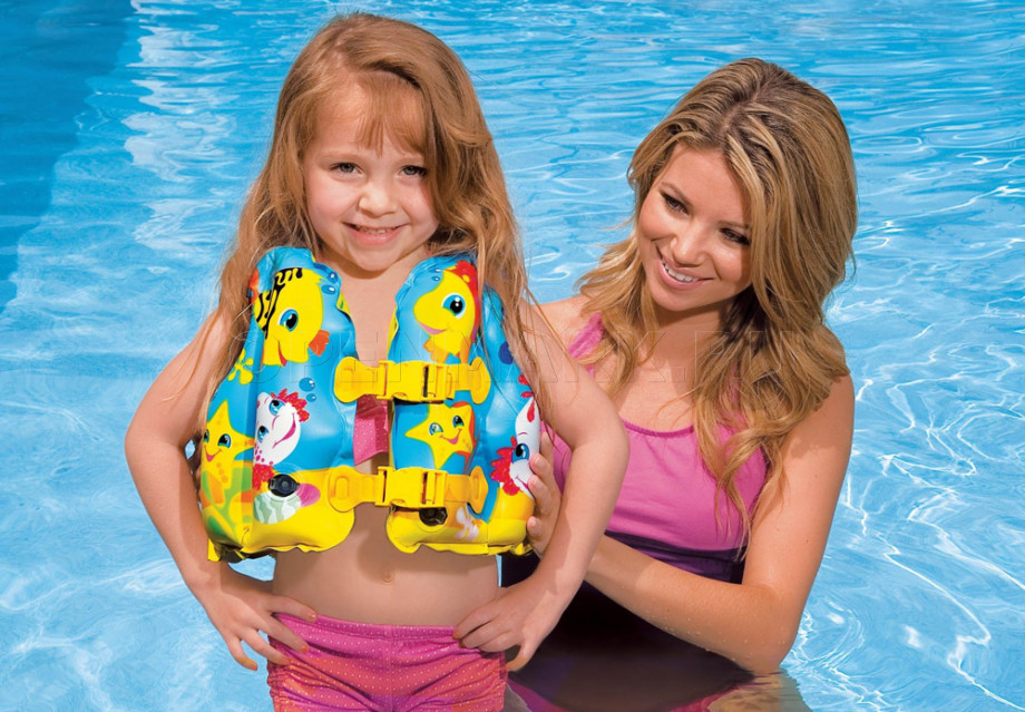     Intex 59661NP Tropical Buddies Swim Vest ( 3  5 )