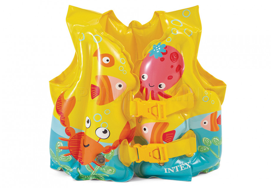     Intex 59661NP Tropical Buddies Swim Vest ( 3  5 )