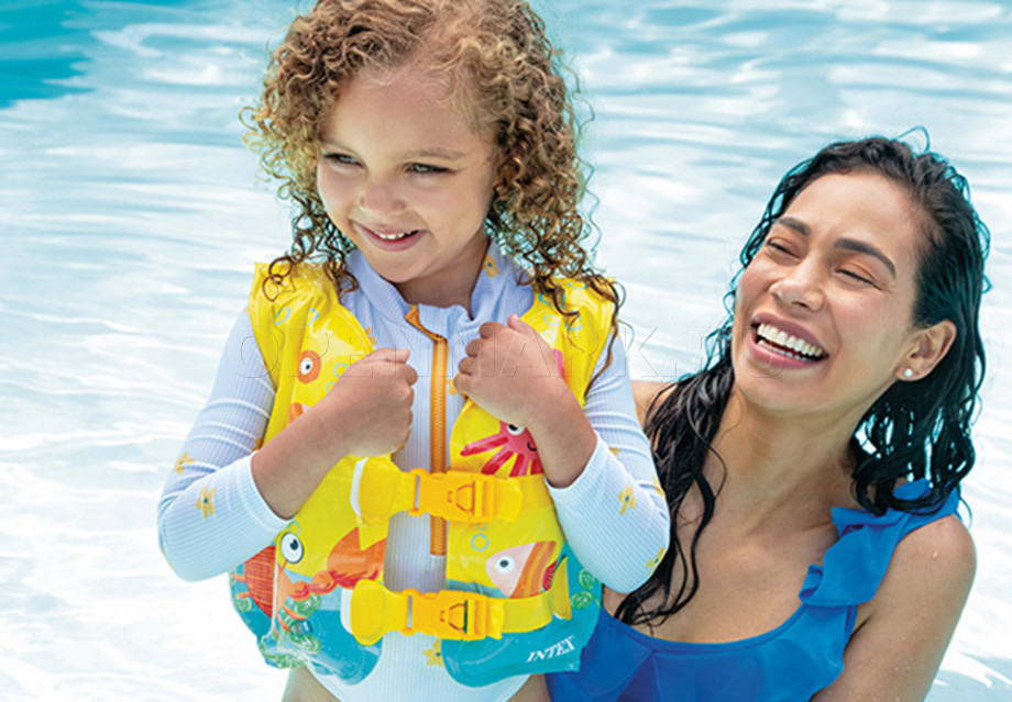     Intex 59661NP Tropical Buddies Swim Vest ( 3  5 )