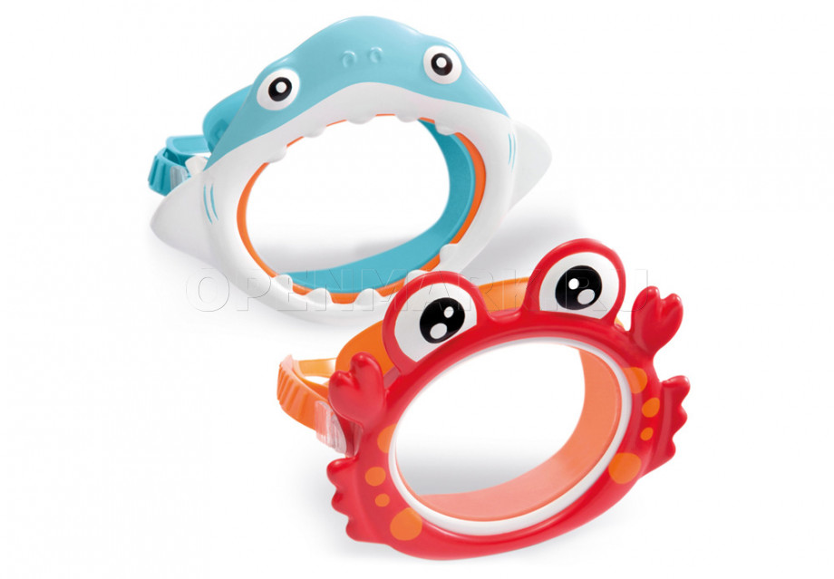    Intex 55915 Fun Masks ( 3  8 )