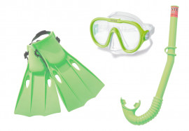Набор: ласты (размер 38-40), маска и трубка для плавания Intex 55655 Master Class Swim Set (от 8 лет)
