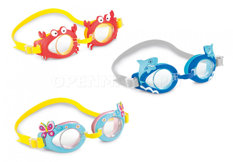    Intex 55610 Fun Goggles ( 3  8 )