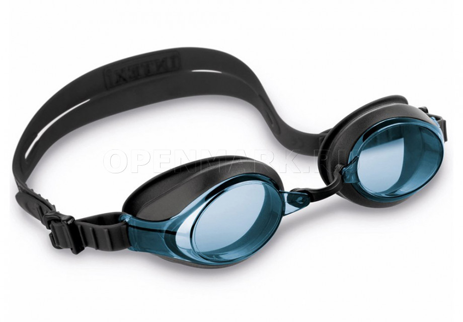 Очки для плавания Intex 55691 Silicone Sport Racing Goggles (от 8 лет)