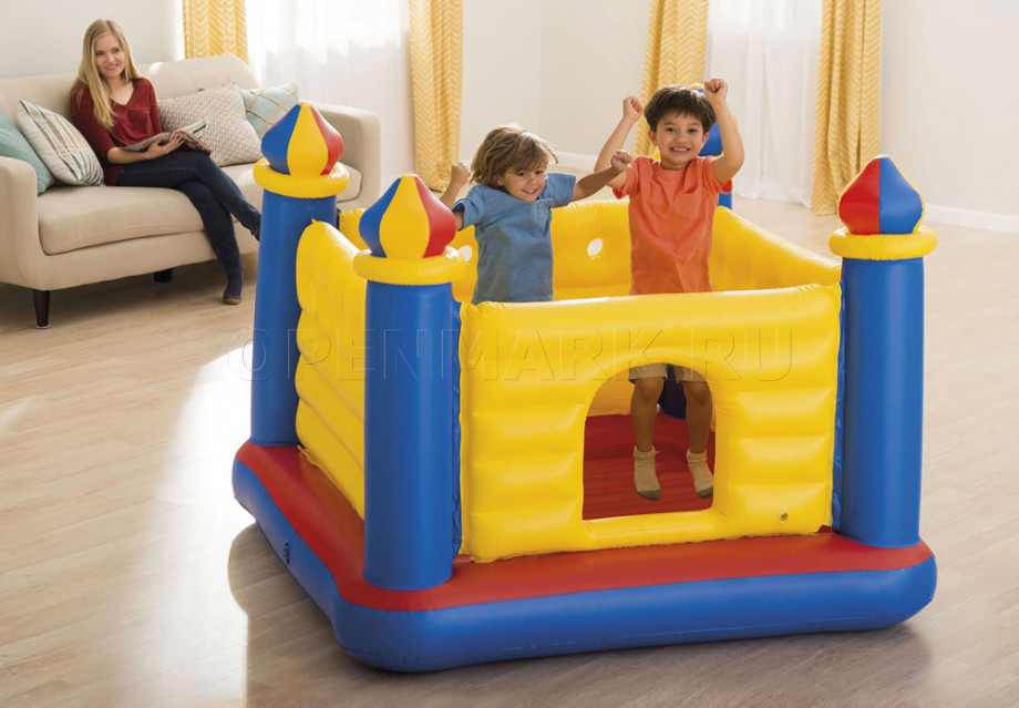   - Intex 48259NP Jump-O-Lene Castle Bouncer ( 3  6 )