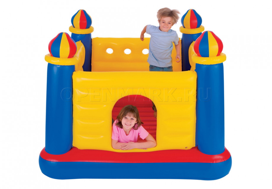   - Intex 48259NP Jump-O-Lene Castle Bouncer ( 3  6 )