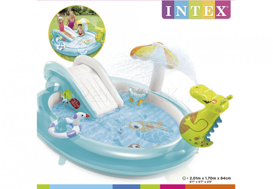   - Intex 57165NP Gator Play Center ( 2 )