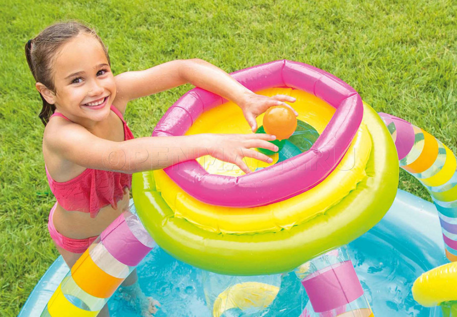   -     Intex 56137NP Rainbow Funnel Play Center ( 2 )