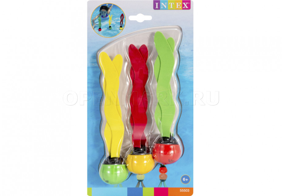    Intex 55503 Underwater Fun Balls ( 6 )