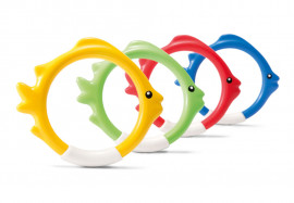    Intex 55507 Underwater Fish Rings ( 6 )