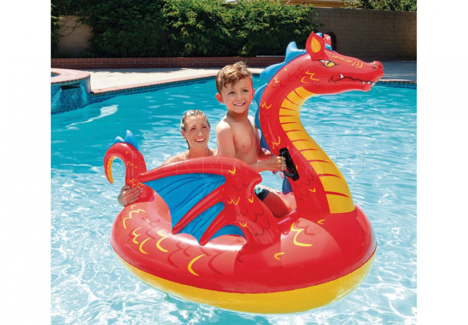       Intex 57577NP Magical Dragon Ride-On ( 3 )